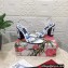 Dolce & Gabbana Heel 10.5cm Blue Printed Floral Sandals White 2023
