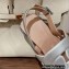 Hermes leather Grace Sandals Beige 2023
