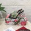 Dolce & Gabbana DG Heel 10.5cm Green Printed PVC Sandals Black 2023