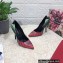 Dolce & Gabbana Heel 10.5cm Rose-print jersey Pumps Black 2023