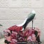 Dolce & Gabbana Heel 10.5cm Rose-print jersey Pumps White 2023