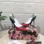 Dolce & Gabbana Heel 10.5cm Rose-print jersey Pumps White 2023