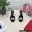Dolce & Gabbana Heel 10.5cm Patent leather mules Black with floral embellishment 2023
