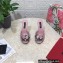 Dolce & Gabbana Heel 10.5cm Patent leather mules Pink with floral embellishment 2023