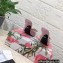 Dolce & Gabbana Heel 10.5cm Patent leather mules Pink with floral embellishment 2023