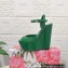 Dolce & Gabbana Heel 15cm Platform 4cm Patent leather wedges sandals Green 2023