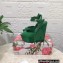 Dolce & Gabbana Heel 15cm Platform 4cm Patent leather wedges sandals Green 2023
