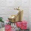Dolce & Gabbana Heel 15cm Platform 4cm leather wedges sandals Gold 2023