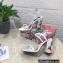 Dolce & Gabbana Heel 10.5cm print Floral sandals White 2023