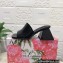 Dolce & Gabbana geometric Heel 6.5cm Patent leather mules Black 2023