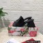 Dolce & Gabbana geometric Heel 6.5cm Patent leather mules Black 2023