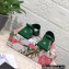 Dolce & Gabbana geometric Heel 6.5cm Patent leather mules Green 2023