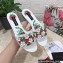 Dolce & Gabbana Heel 10.5cm print Floral slides White 2023