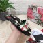 Dolce & Gabbana Heel 10.5cm print Floral slides Black 2023