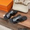 Hermes Devise Sandals in calfskin Black 2023