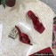 Dolce & Gabbana Crystal DG Pop Heel 10.5cm criss-cross straps Mules Patent Red 2023