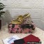 Dolce & Gabbana Crystal DG Pop Heel 10.5cm criss-cross straps Mules Crocodile-print calfskin Gold 2023