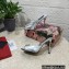 Dolce & Gabbana Heel 10.5cm leather mules Silver with DG logo 2023