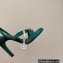 Hermes Heel 9.5cm Glamour Sandals in suede goatskin Green 2023
