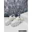 Prada Monolith raffia sandals White 2023