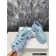 Prada Monolith raffia sandals Blue 2023