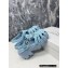 Prada Monolith raffia sandals Blue 2023