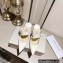 Jimmy Choo Magie 90 Nappa Leather Pointed-Toe Mules White with C-Buckle 2023