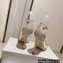 Jimmy Choo Heel 10cm Alva Sandals Gliterr Gold 2023