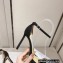 Jimmy Choo Heel 10cm Alva Sandals Suede Black 2023