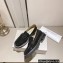 Jimmy Choo Deanna Crystal-Embellished Patent Leather Loafers Black 2023