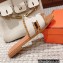 Hermes Oran Sandals in fringed H canvas Brown 2023