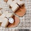 Hermes Oran Sandals in fringed H canvas Brown 2023