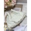 Dior Medium Ammi Bag in Supple Macrocannage Lambskin White 2023