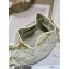 Dior Medium Ammi Bag in Supple Macrocannage Lambskin White 2023