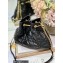 Dior Medium Ammi Bag in Supple Macrocannage Lambskin Black 2023
