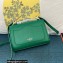 Valentino Vlogo Leather Shoulder Bag 2051 Green 2023