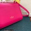 Valentino Vlogo Leather Shoulder Bag 2051 Fuchsia 2023