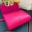 Valentino Vlogo Leather Shoulder Bag 2051 Fuchsia 2023