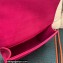 Valentino Vlogo Leather Shoulder Bag 2051 Fuchsia 2023