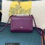 Valentino Vlogo Leather Shoulder Bag 2051 Purple 2023