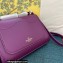 Valentino Vlogo Leather Shoulder Bag 2051 Purple 2023
