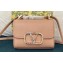 Valentino Vlogo Leather Shoulder Bag 2051 Nude 2023