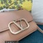 Valentino Vlogo Leather Shoulder Bag 2051 Nude 2023