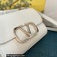 Valentino Vlogo Leather Shoulder Bag 2051 White 2023