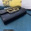 Valentino Vlogo Leather Shoulder Bag 2051 Black 2023
