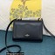 Valentino Vlogo Leather Shoulder Bag 2051 Black 2023
