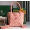 Goyard Anjou Reversible Claire-Voie Mini Tote Bag Pink