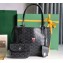 Goyard Anjou Reversible Claire-Voie Mini Tote Bag Black