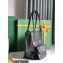 Goyard Anjou Reversible Claire-Voie Mini Tote Bag Black