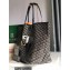 Goyard Hulot Print Saint Louis Claire-Voie PM/GM Tote Bag Black